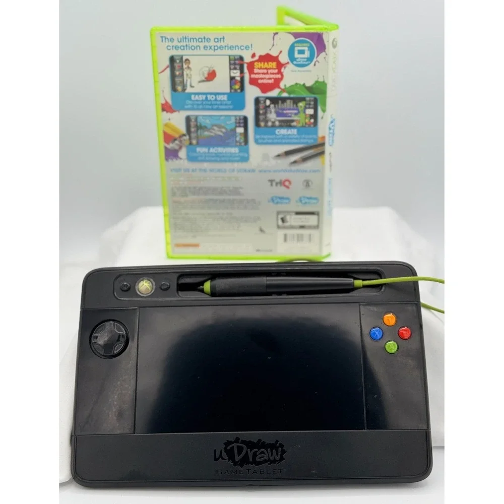 U Draw Studio Instant Artist + U Draw Tablet - Xbox 360 - Complete W/Manuel